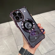 Airbag Shockproof iPhone Case with Invisible Ring Stand