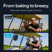 CaddyCool Magnetic Golf Cart Fan