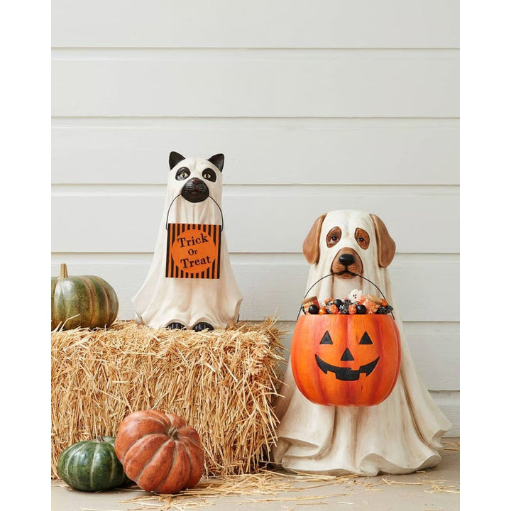 🎃🔥Ghost Dog & Cat Candy Bowl
