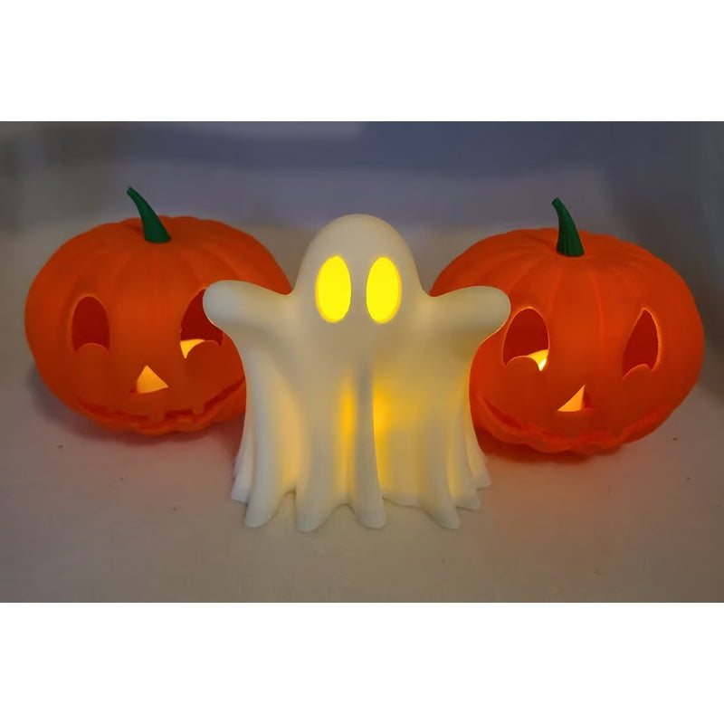 🎃Halloween Decorations - 👻3D Printing Cute Ghosts With Tea Lights
