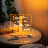 LED Colorful Illuminated Message Note Board Style 1