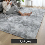 Soft Gradient Color Anti-Slip Plush Floor Mat