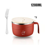 304 Stainless Steel Double Wall Insulated Ramen Bowl