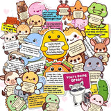 Positive Emotional Support Buddies Stickers