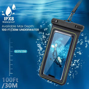 Floating Waterproof Phone Pouch with Lanyard Universal