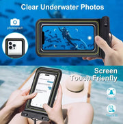 Floating Waterproof Phone Pouch with Lanyard Universal