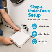 Universal Front-Load Washing Machine Drain Pan
