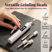 🥳2026 HOT SALE🥳💞50K+ SOLD!💅✨ 49% OFF! Professional Electric Nail Polisher – Smooths thick nails, 99-speed display. Multiple heads for shaping & buffing. Salon at home! 🌟💎