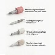 🥳2026 HOT SALE🥳💞50K+ SOLD!💅✨ 49% OFF! Professional Electric Nail Polisher – Smooths thick nails, 99-speed display. Multiple heads for shaping & buffing. Salon at home! 🌟💎
